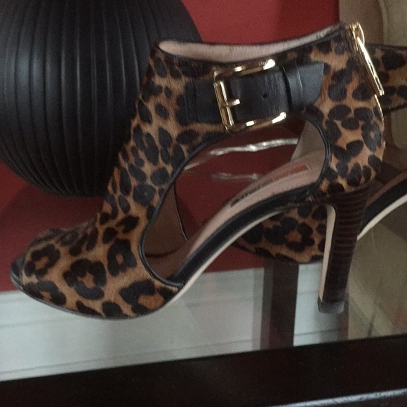 LOUISE ET CIE CALF HAIR HEELS - Picture 2 of 12